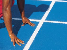 courir une bonne chose